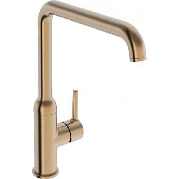 Dřezová baterie Hansa Vantis Style s otočným ramínkem broušený bronz 5420220781