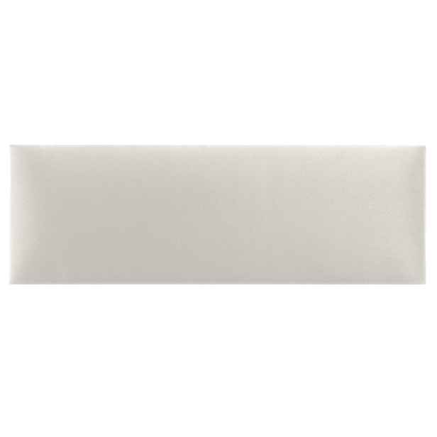 Čalouněný nástěnný panel různé rozměry x šířka 20 cm krémová obdélník MyBestHome Rozměr: 80x20 cm
