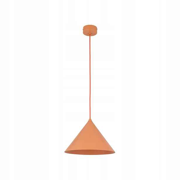 Závěsná stropní lampa Cono Oranžová E27 15W Metal Regulace loft Tk Lighting