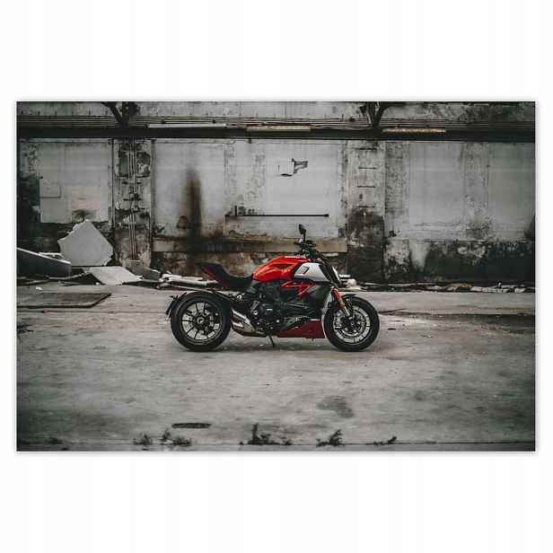 Plakáty 185x125 Červené Ducati Motocykl