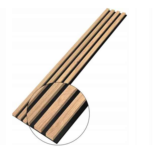Designový akustický panel Dub Artisan - 18 cm - 4 lamely