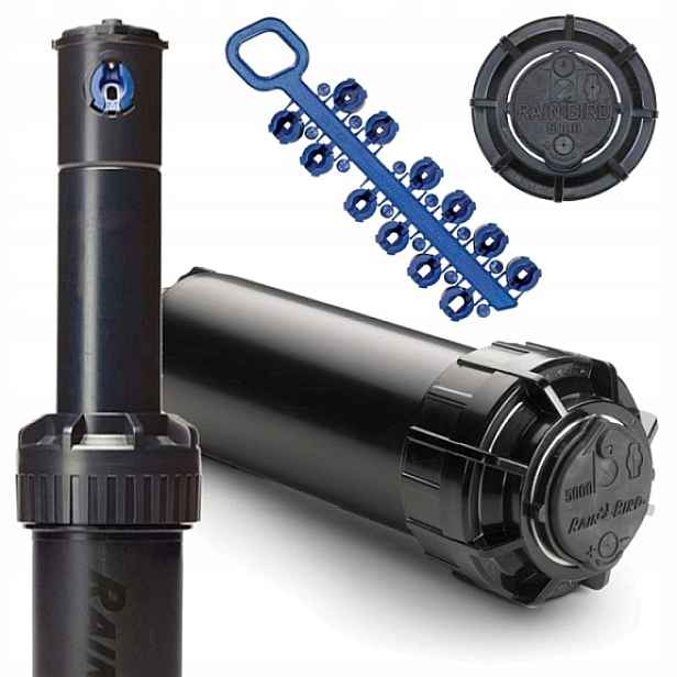 Rotační Zavlažovač 5004 Pc Výsuvný Rainbird 7,6-15,2 m Trysky