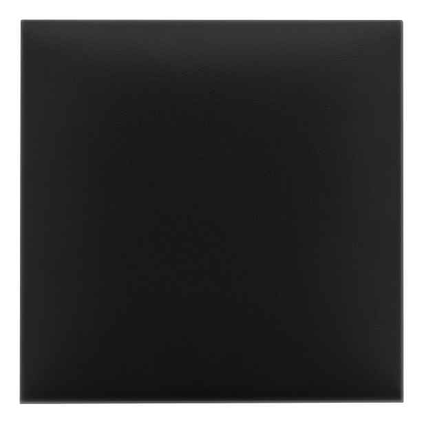 Čalouněný nástěnný panel s EKO KŮŽÍ různé rozměry černá čtverec MyBestHome Rozměr: 40x40 cm