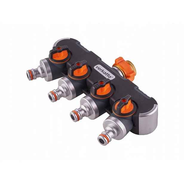 Čtyřnásobný rozbočovač pro kohoutek 3/4'' 1/2'' V-plus 4 výstupy