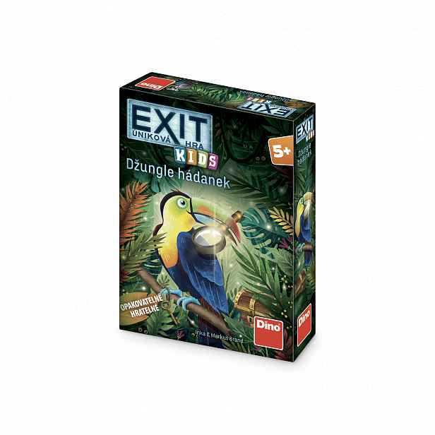 Dino Exit úniková hra pro děti: Džungle hádanek