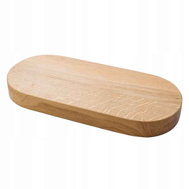 Dubová deska oválná 500x290x40 mm Stratos Verlo