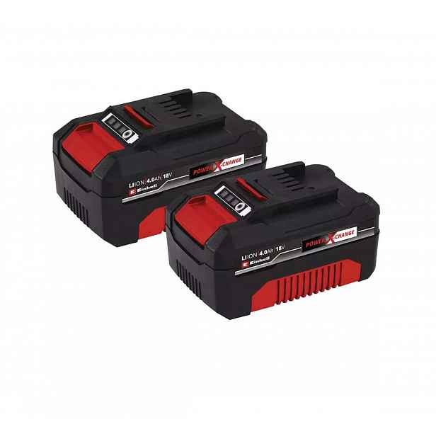 Einhell - 18V Akumulátor PXC 4,0 Ah Li-lon, 2 kusy 4511489