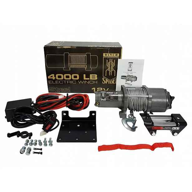 Elektrický lanový naviják 12V 1814kg 4000lbs M80801