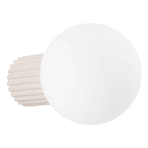 Krémové nástěnné svítidlo ø 12 cm Orbital – Sollux