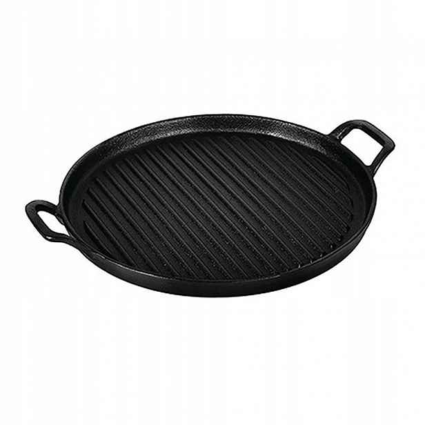 LP-BH-191 Litinová grilovací pánev 30 cm Berlinger Haus Matte Black Line