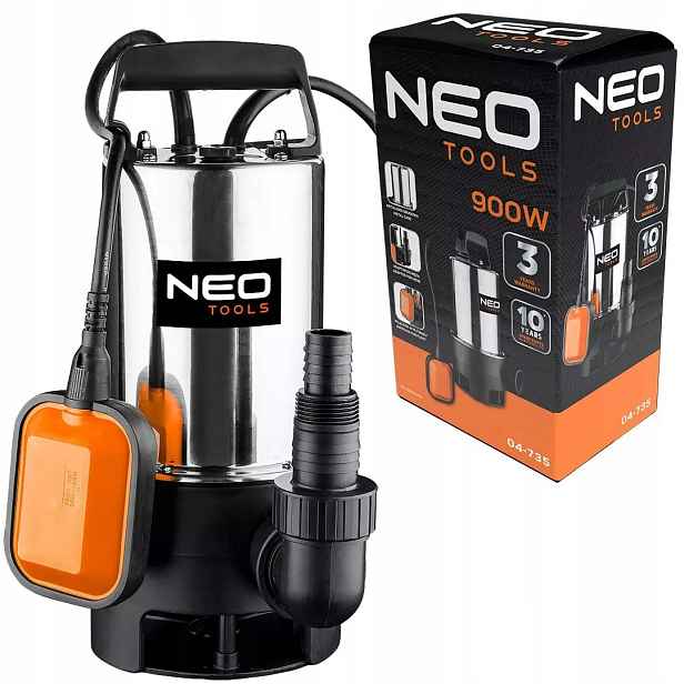 Ponorné čerpadlo na špinavou vodu 900W Neo Tools