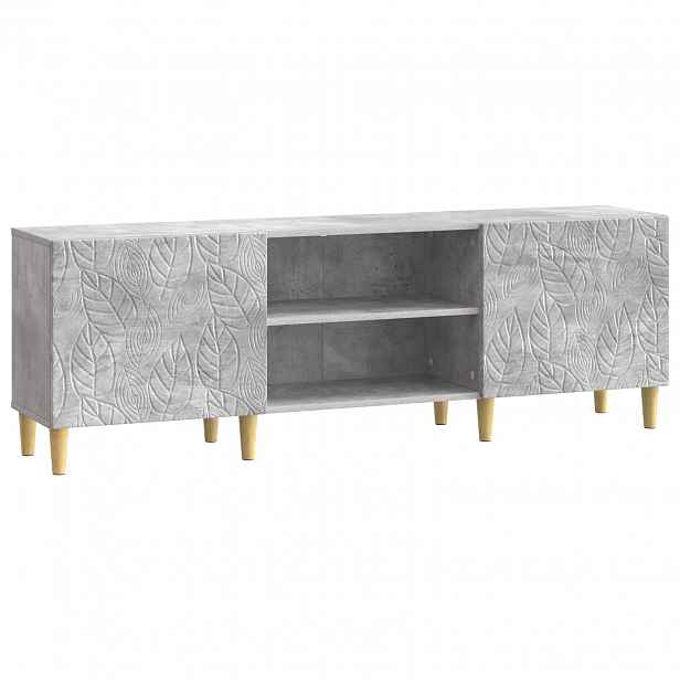 vidaXL Televizní skříň 150 x 31 x 50 cm Betonově šedá Kompozitní dřevo