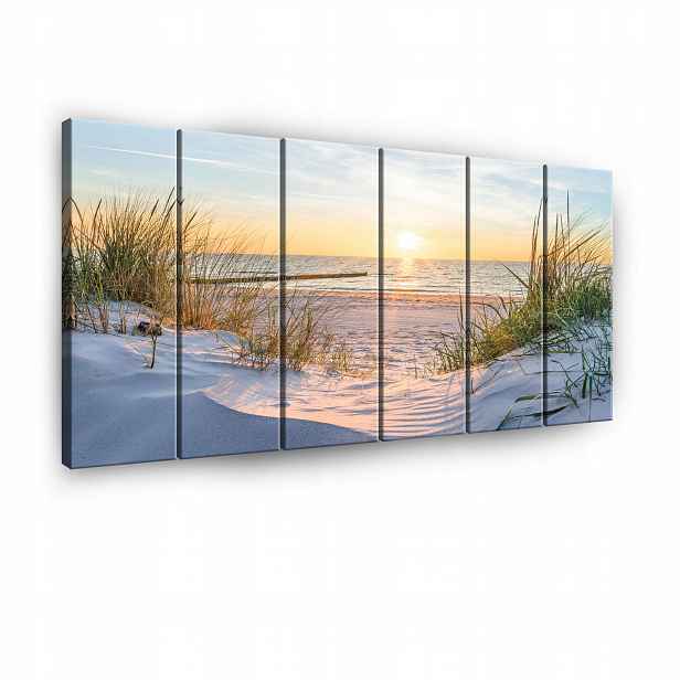 Obraz Pláž Moře Příroda Na Plátně Stěna 6 Částí Ložnice Obývací Pokoj 180x100