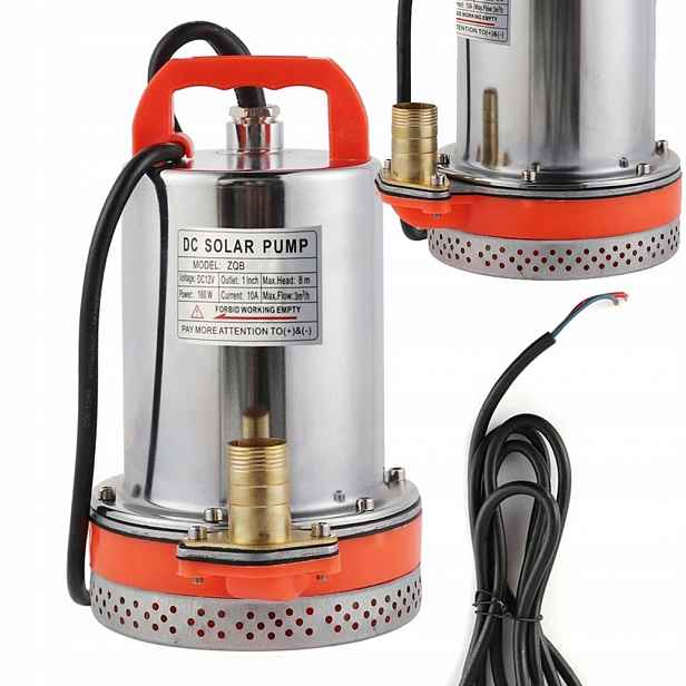 Ponorné Čerpadlo Pro Čistou Vodu A Špinavou Dešťové Vody, Výkon 180 W, 3000 L/h