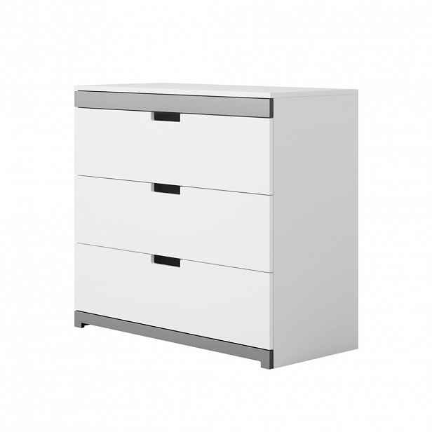 RAUMHIRSCH FURNITURE KOMODA TOMI bílá 100/90/45