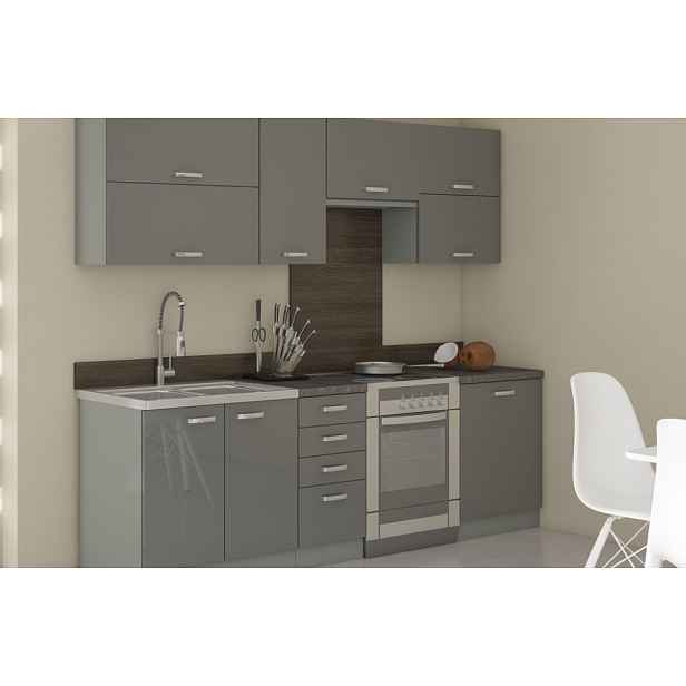 Kuchyňská linka 240 cm Grey 3