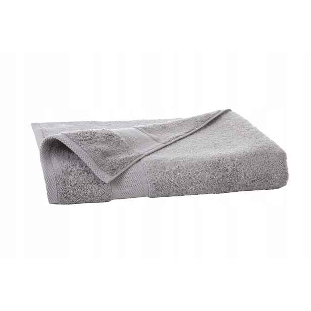 Ručník Ultimate 90x160 šedý z egyptské bavlny 550 g/m2 Nefretete