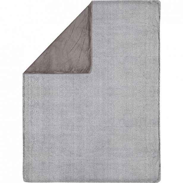 Novel Kožešinová Deka, 150/200 Cm, Šedá - Deky - 008982003201