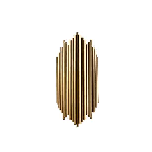 Opviq Nástěnná lampa Kara zlatá