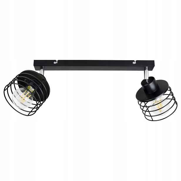 Stropní držák Isla 2P max. 2x60W E27 černý