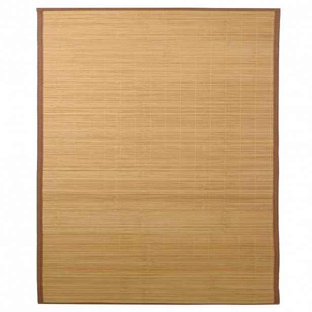 vidaXL Koberec bambus 160 x 230 cm hnědý