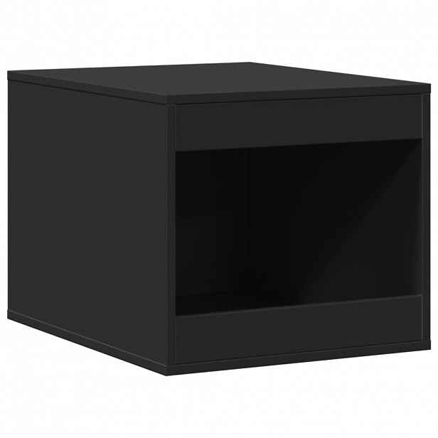 vidaXL Skříňka na kočičí záchod černá 47 x 59 x 42 cm kompozitní dřevo
