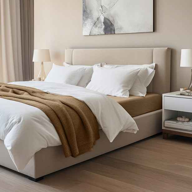 Prostěradlo jersey elastan s gumičkou 140x200x25 hnědá Darymex