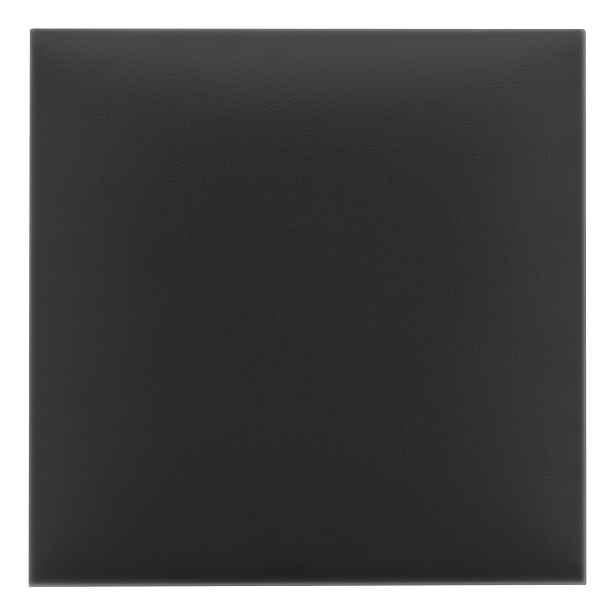 Čalouněný nástěnný panel s EKO KŮŽÍ různé rozměry grafitová čtverec MyBestHome Rozměr: 50x50 cm