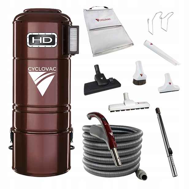 Centrální Vysavač Cyclo Vac Hd 801C Modern 10,5 M