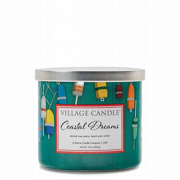 Tumbler Coastel Dreams Luminary Village Candle (Sklenice, Vůně Pobřežních Snů, Svítící)