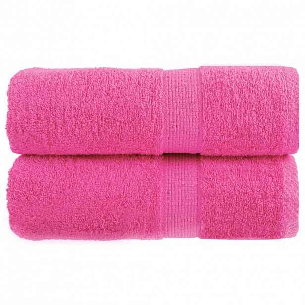 vidaXL Premium ručníky SOLUND 2 ks růžové 30 x 50 cm 600 g/m²