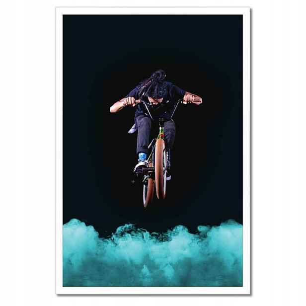 Plakáty v rámu 40x60 Bmx Skoki Kolo