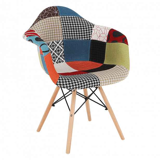 Designové křeslo PATCHWORK TOBO 4 NEW barevné