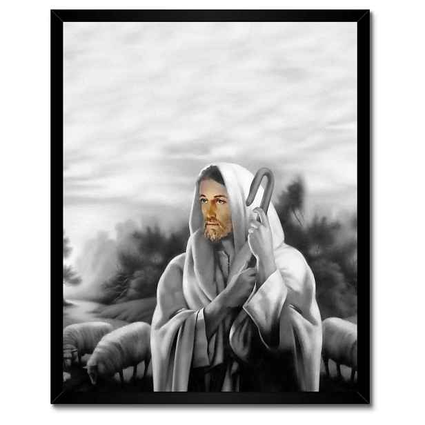 Plakáty v rámu 40x50 Dobrý pastýř Ovčárna