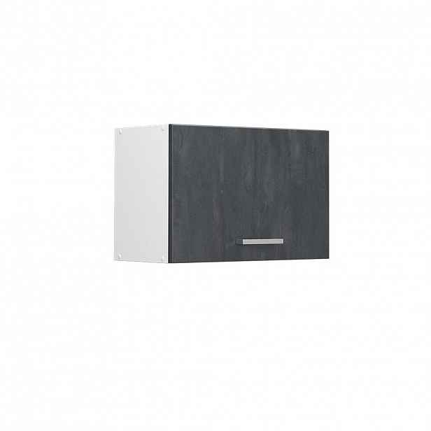 Vicco VĚŠÁK NA STĚNU R-Line Černý beton 60 cm Plochý