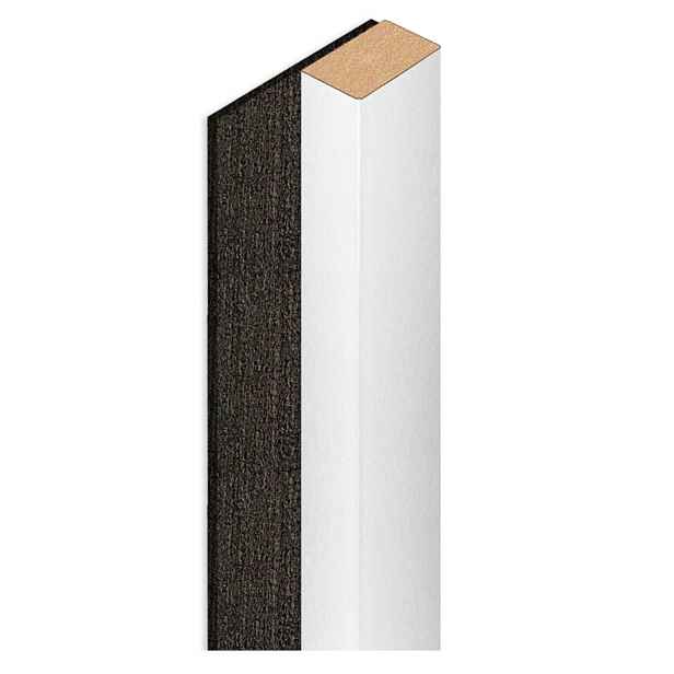 Designový akustický panel - bílá - 5 cm - 1 lamela