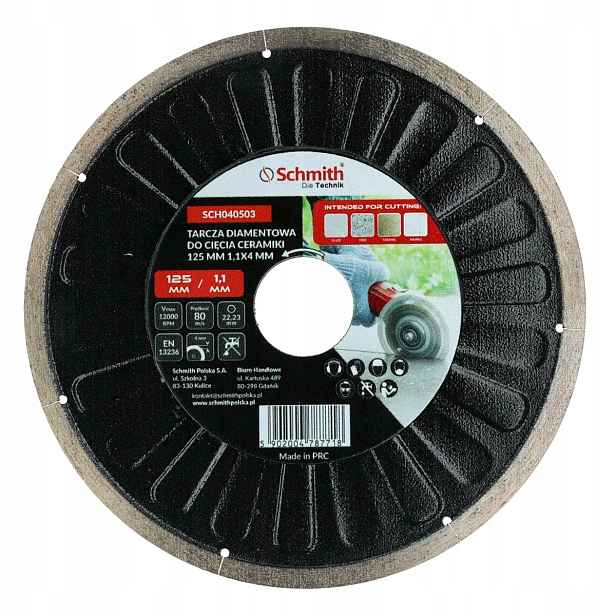 Diamantový kotouč pro řezání keramiky 125 x 1,1 mm