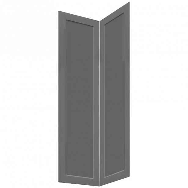 Kuchyňská dvířka Luxeo F15-G60N2(100) frame tmavě šedá