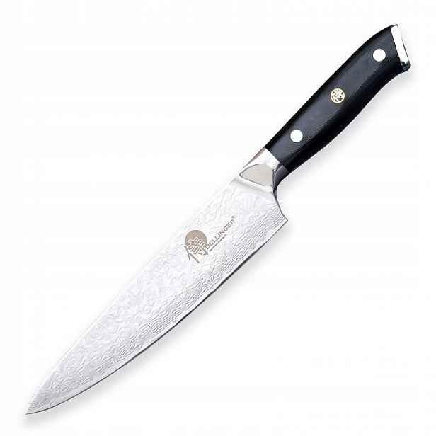 Nůž Šéfkuchaře Chef 20 cm Čepel Ocel Držák Laminát Dellinger Samurai
