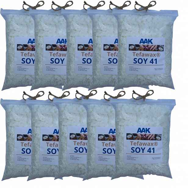 Vosk Soy41 Aak pro svíčky 100% sóji noGMO 10 kg