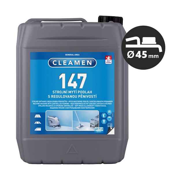 CLEAMEN 147 strojní mytí podlah s regulovanou pěnivostí 5 L
