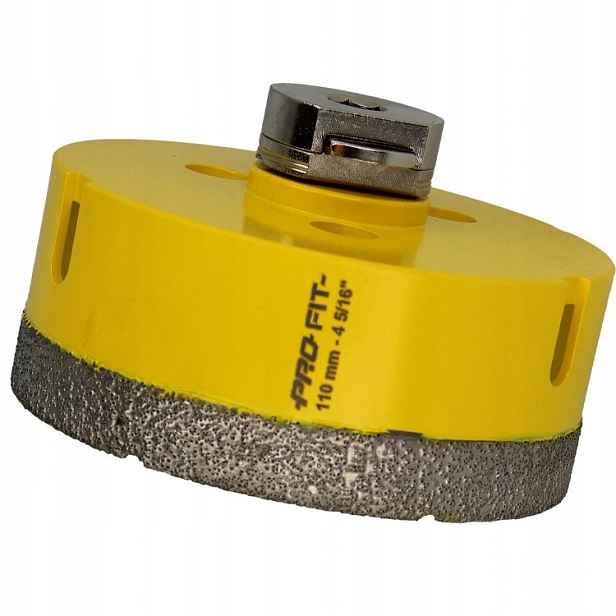 Pro-fit Korunkový Vrták Diamantová D110 mm S10HEX kámen