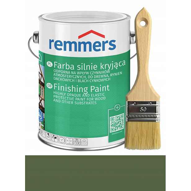 Remmers Deckfarbe barva na dřevo 10L Zelená