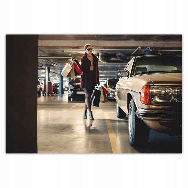 Plakáty 200x135 Mercedes Klasický Nakupování