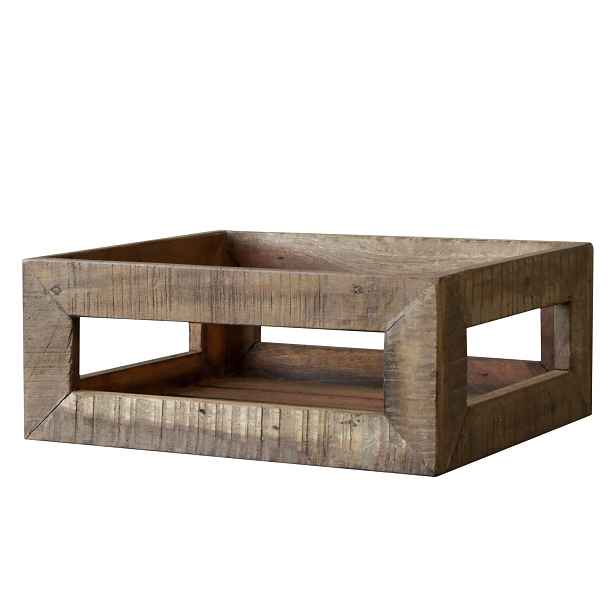 Dekorační dřevěný box Grimaud Unit - 35*35*15 cm Chic Antique