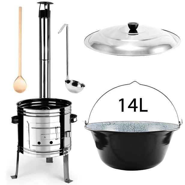 Perfect Home Set-28 Kotlíková souprava 14 L, 5 ks