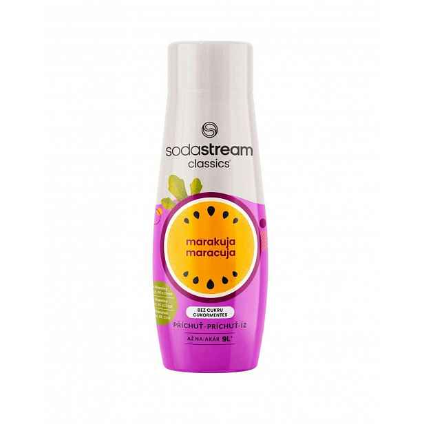 SodaStream - Sirup pro výrobník sody, 440 ml, maracuja Zero 66000201