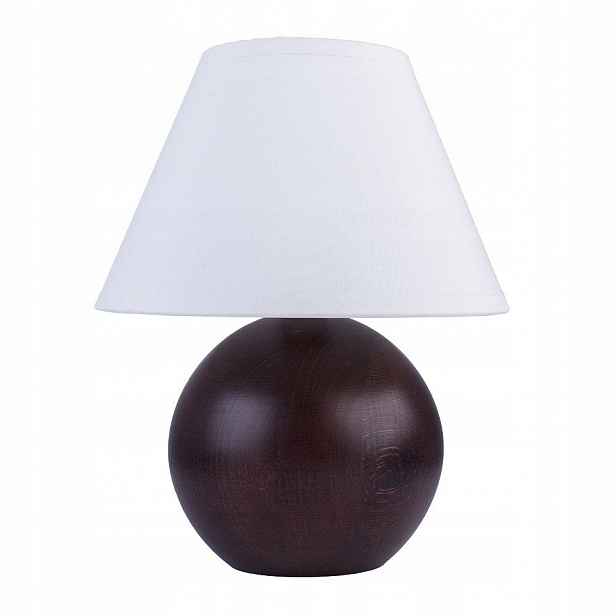 Stolní lampa Kula wenge Hellux