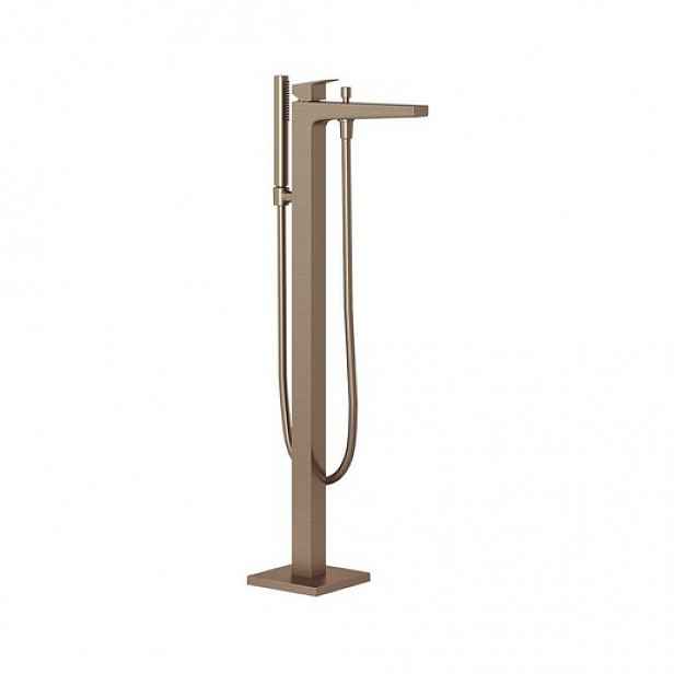 Vanová baterie Kludi Decus se sprchovým setem kartáčovaný bronz 54590N175