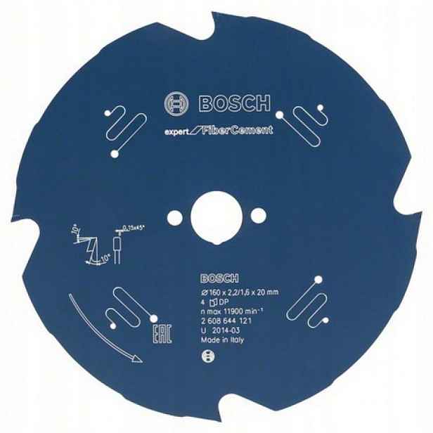 Pilový Kotouč Expert For Cement 160*20*2.2 MM 4 T